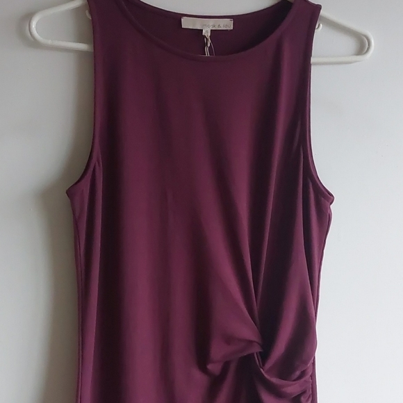 Monk&Lou Purple Knot Dress - Picture 2 of 7